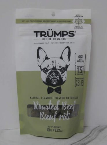 Trumps Choice Rewards Roasted Beef Dog Treats Pet Food Telling Tails Pet Supplies Chelmsford Ontario