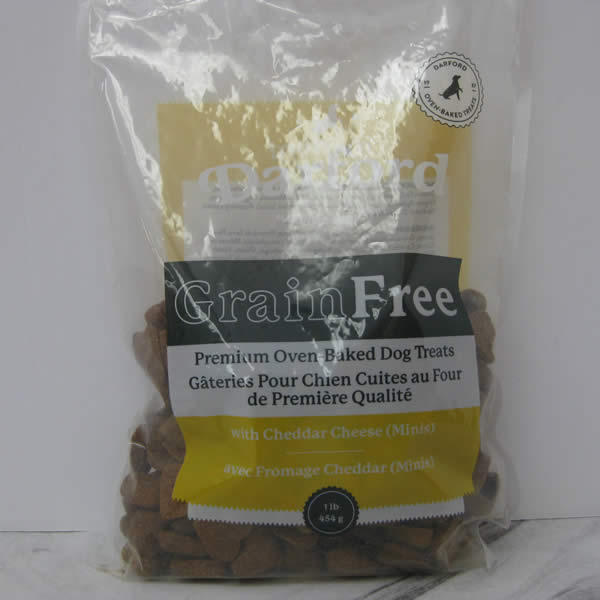 Darford Grain Free Chedder Cheese Minis Dog Treats Pet Food Telling Tails Pet Supplies Chelmsford Ontario