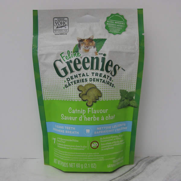 Greenies Dental Treats Catnip Flavor Cat Treats Pet Food Telling Tails Pet Supplies Chelmsford Ontario