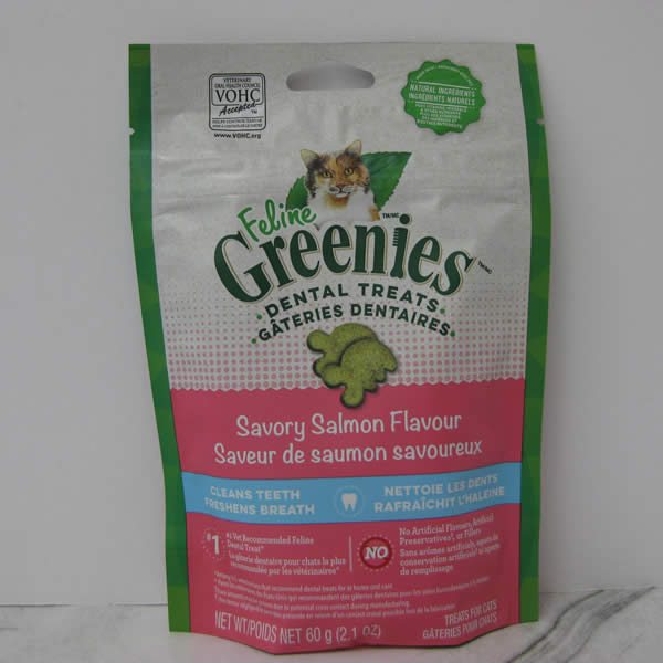 Greenies Dental Treats Savory Salmon Flavor Cat Treats Pet Food Telling Tails Pet Supplies Chelmsford Ontario
