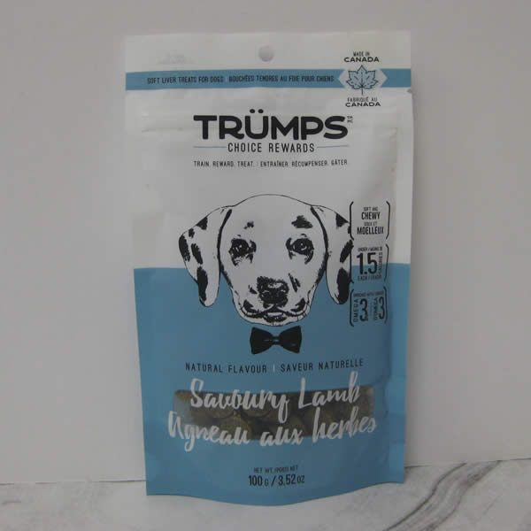 Trumps Choice Rewards Savoury Lamb Dog Treats Pet Food Telling Tails Pet Supplies Chelmsford Ontario